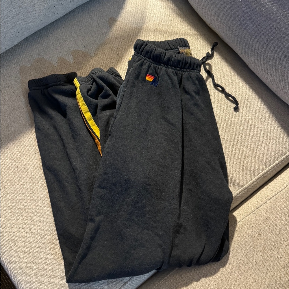 aviator nation 5 stripe sweats